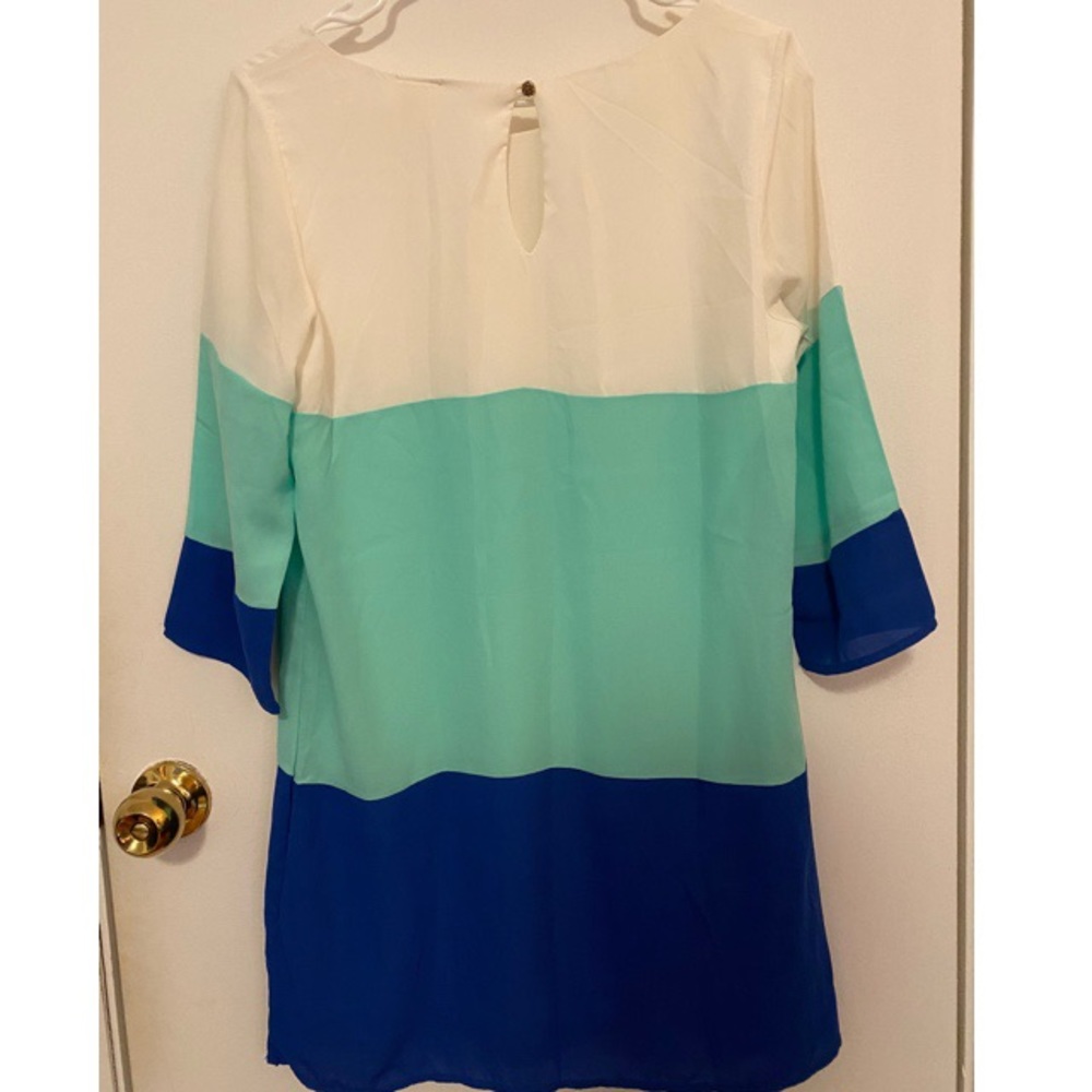 Colorblock shift dress - Picture 2 of 2